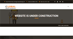 Desktop Screenshot of globalmultisolutions.in